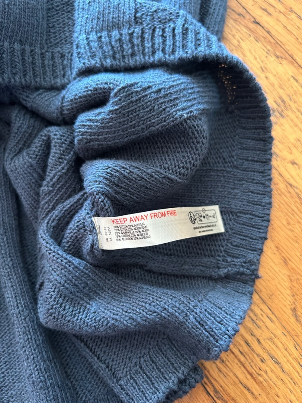 FP BEACH Stellar Ribbed Knit Sleeveless Mini Sweater Dress Blue Small - Picture 7 of 13